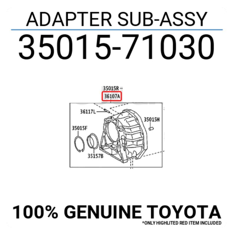 Case Assembly Adapter AT - 3501571030